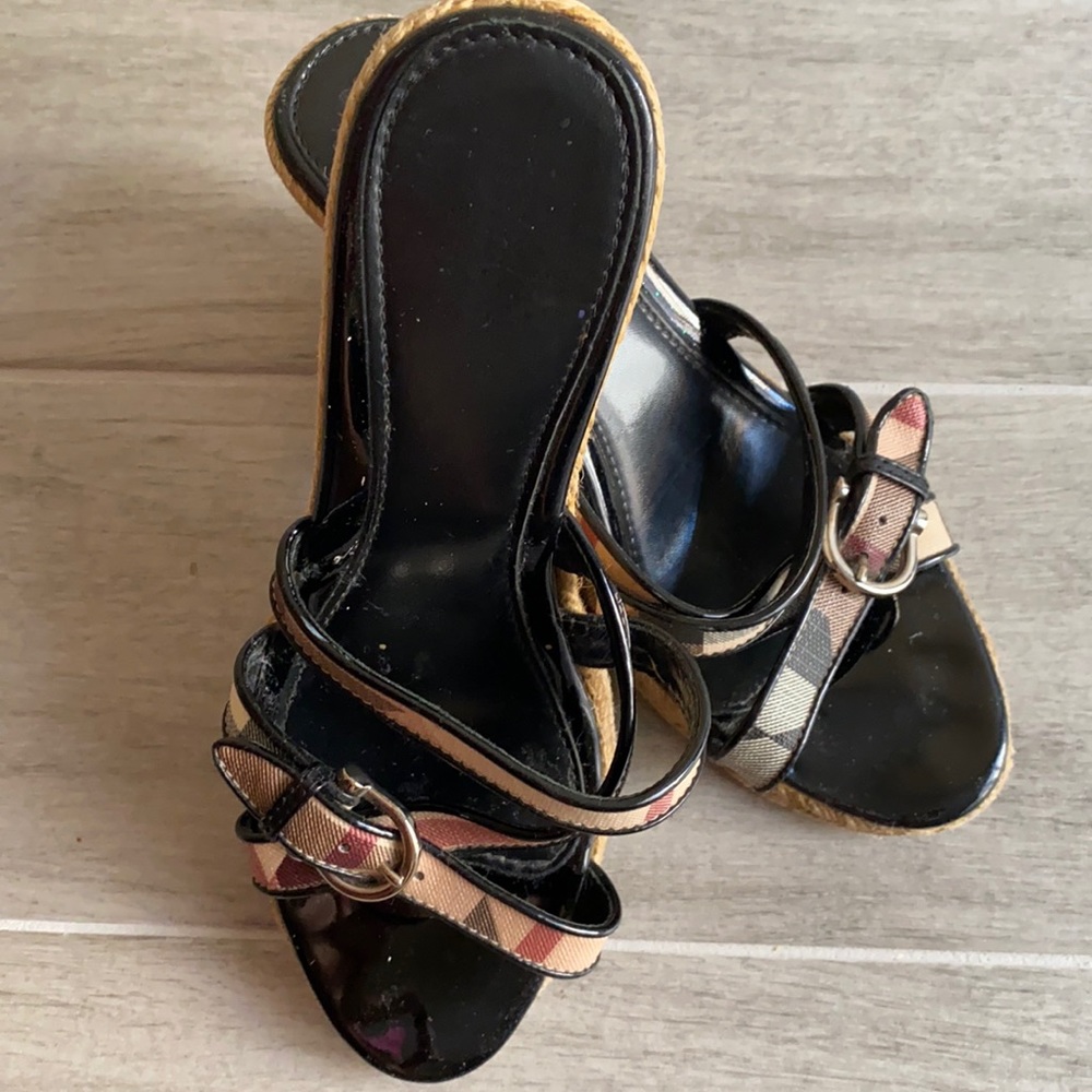 Authentic Burberry Wedges